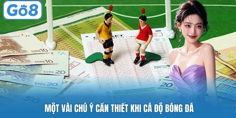 Một vài chú ý cần thiết khi cá độ bóng đá