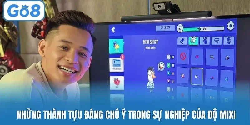 Những thành tựu đáng chú ý trong sự nghiệp của Độ Mixi
