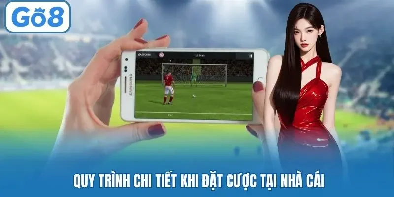 Quy trình chi tiết khi đặt cược tại nhà cái